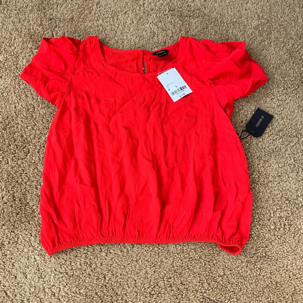 forever 21 red top